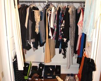 MAJORITY OF CLOTHING HAS SOLD.