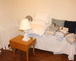 Twin bed head and foot boards sold. All else still available.
