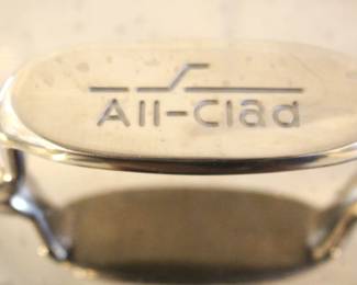 All-Clad Pots and Pans.