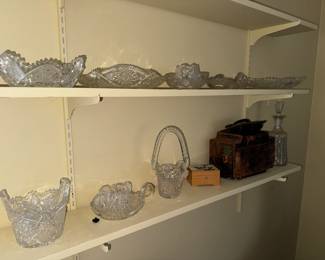 Cut and pressed glass