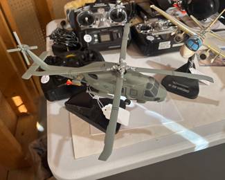 Sikorsky SH-60 Oceanhawk model, 16”L x 13”D