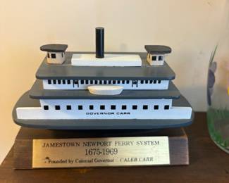 Jamestown Newport Ferry System Model