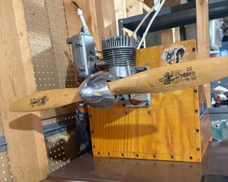 Propellor and engine for the Super Tigre Big Ugly Stick plane