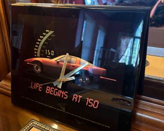 Life Begins at 150 clock 