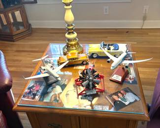 Model planes and cars