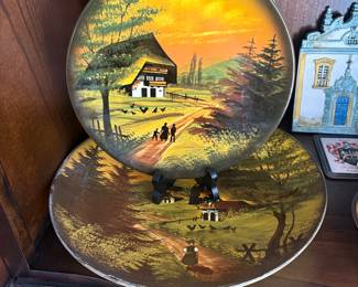 German porcelain plates