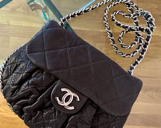Chanel Medium Vintage Flap Bag w/chain around