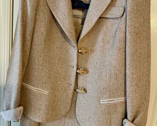 Vintage David Meister tweed Jacket and Skirt