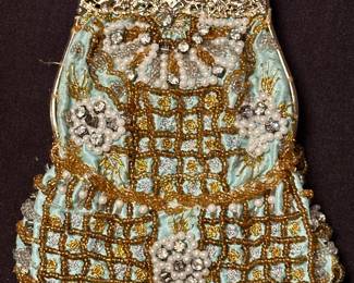 vintage beaded handbag