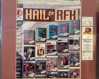 Washington Football memorabilia 