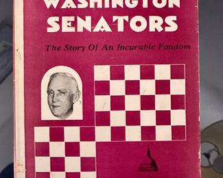 The Washington Senators; Morris Bealle HB with dust cover