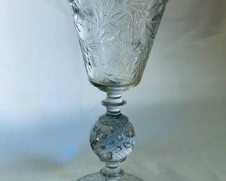 Pairpoint etched chalice (c 1930)