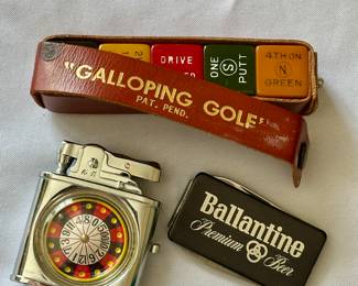 Vintage advertising memorabilia