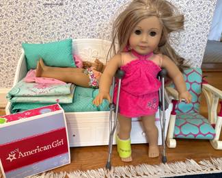 American Girl dolls and accessories