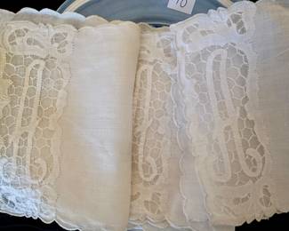 Vintage table linens