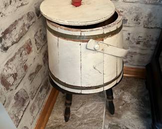Antique Wood Sugar Bucket