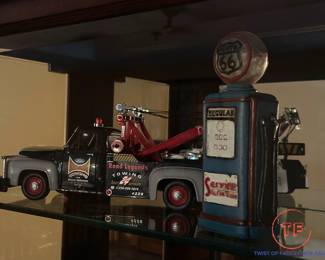 Large Collection of Diecast Cars and Tractors