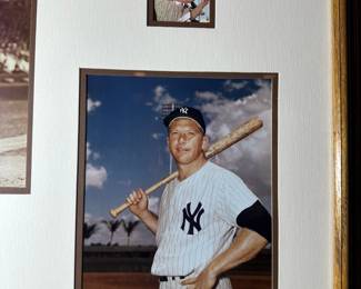 Lou Gehrig, Babe Ruth, and Mickey Mantle Framed Prints