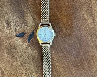Vintage ROLEX 18K Gold Women's Watch