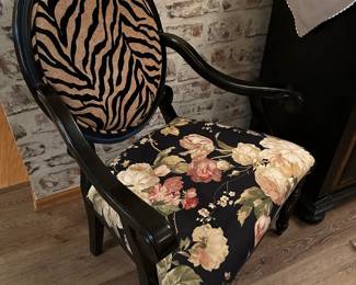 Custom Upholstered Accent Armchair
