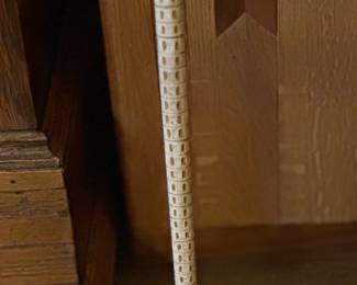 Vintage Handmade Shark Spine Vertebrae Walking Cane