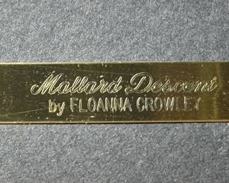 Signed Limited Edition "Mallard Descent" by Floanna Crowley