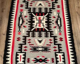 Navajo Rug Weaving (87"x54")