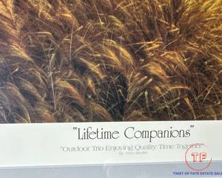 Limited Edition Signed TERRY REDLIN "Lifetime Companions"