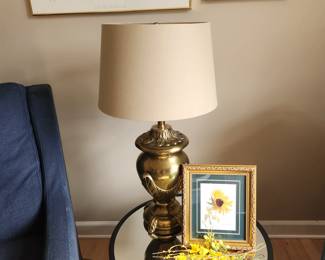 Vintage Brass Lamp