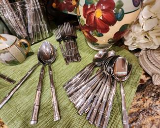 Bamboo Flatware Set