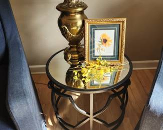 Mirror Side Table