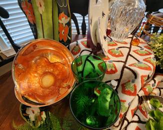 Carnival Glass and More