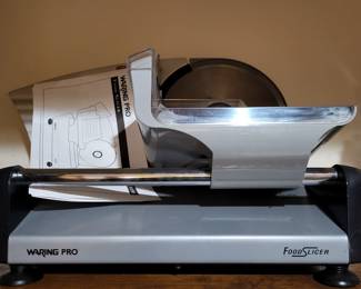 Waring food slicer new.