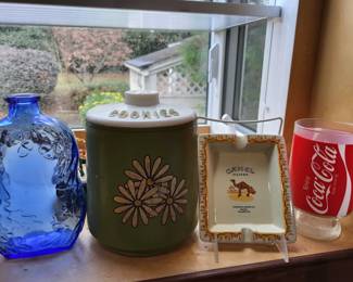 Vintage camel , coke , and more.