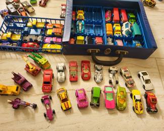 Huge 1970s hot wheels and Matchbox collection.