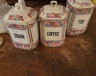 Vintage canister set