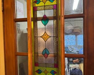 Vintage stained glass