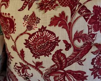 Many decorative pillows
