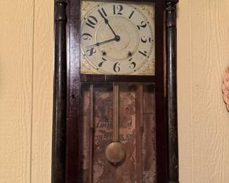 Antique wall clock
