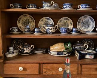 Inside cabinet