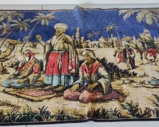 Vintage Muslim prayer rug