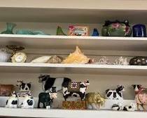 Collection of dairy cow figures
