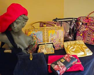 Vera Bradley and unique painted handbags