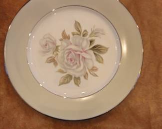 "Cascade" by Noritake service for eight with extra serving pieces
