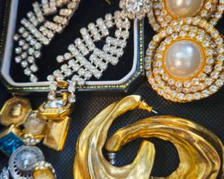 Vintage statement  costume jewelry