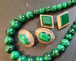 Malachi feeds and  two styles of earrings