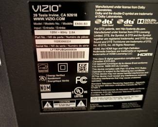 Large Vizio TV  