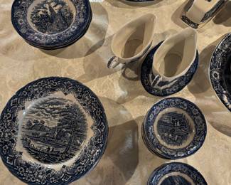 Lots of Liberty Blue from the 1970's