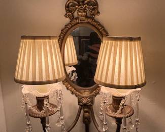 We have 8 of these Double Wall Sconces