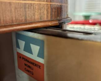 9' Italian La Permanente  Monili Cantù marble top Sideboard